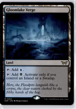 Gloomlake Verge Duskmourn: House of Horror Regular NM R 0260 - Image 1