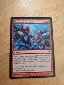 MTG - Mass Mutiny - Commander 2013 - NM - French Edition - Image 1