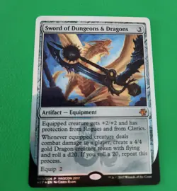 Sword of Dungeons & Dragons Media Promos Foil with Token - Image 1