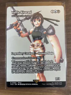 Yuffie Kisaragi - (Showcase) Magic the Gathering - Final Fantasy 0060 - Image 1