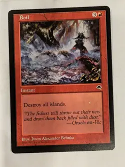 Boil - Magic the Gathering MTG Tempest Nice! - Image 1