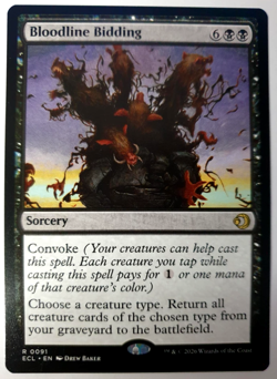 Bloodline Bidding - Rare - MTG Lorwyn Eclipsed - 0091 NM - Image 1