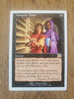 Vampiric Tutor MTG Sixth Edition - Image 1