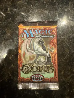 Exodus Booster Pack - Factory Sealed English MTG - Image 1