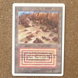 Plateau, Dual Land, Unlimited, Magic the Gathering - Image 1