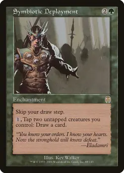 Symbiotic Deployment 1x MtG Apocalypse APC SP/NM - Image 1