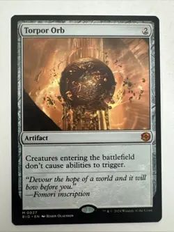 Torpor Orb New Phyrexia Regular - Image 1