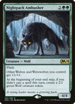 MTG Nightpack Ambusher ** Core Set 2020 ** English - Image 1