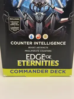 Magic The Gathering Edge of Eternities Counter Intelligence Commander Deck New - Image 2