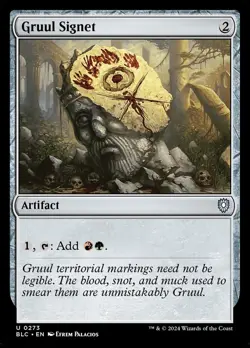 MTG Gruul Signet ** Bloomburrow Commander ** English - Image 1