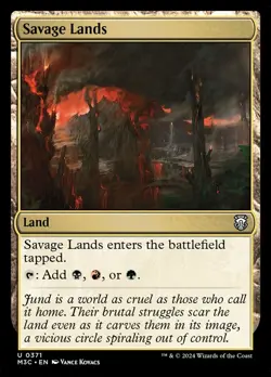 MTG Savage Lands ** Modern Horizons 3 Commander ** English - Image 1