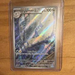 Pokemon Dragonair 181/165 Scarlet & Violet 151 Illustration Rare Holo 100 HP - Image 1