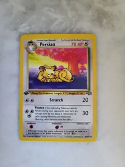 Pokemon TCG Persian Jungle 42/64 Regular 1st Edition Uncommon - Image 1