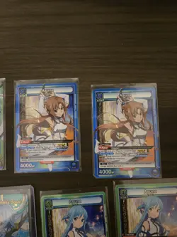 Union Arena ,Sword Art Online Lot 12 Cards Sinon(sun Goddes ,Solus)Sr* & 9 Sr - Image 5