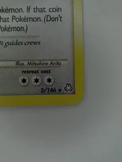 Dragonite 2/146 Holo Rare Pokemon Card (2008) – Played Condition - Image 3