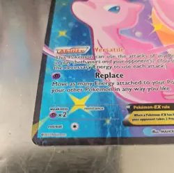 Pokemon Mew EX Holo RC24/RC25 Legendary Treasures Radiant 120 HP English - Image 3