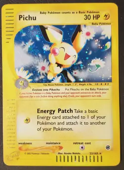 Pichu 22/165 Expedition Base Set Holo | Pokemon TCG - Image 2