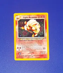 Pokemon TCG Neo Destiny -Light Arcanine- Holo Rare 12/105 - Image 1