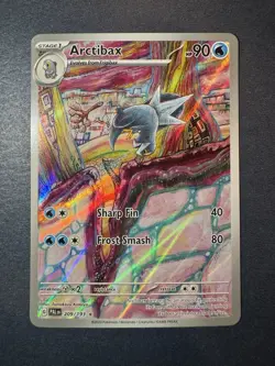 Arctibax 209/193 Sv02: Paldea Evolved Holo Pokemon TCG Illustration Rare NM - Image 1