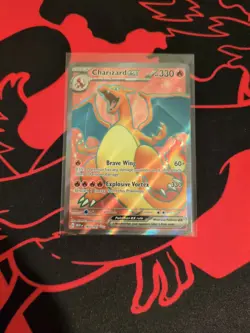 Pokemon Charizard ex 183/165 Full Art Sv: Scarlet & Violet 151 Holo - Image 2