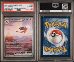 Charizard EX 199/165 Pokemon Scarlet & Violet 151 PSA 10 - Image 3