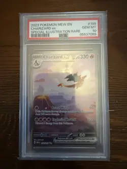 Charizard EX 199/165 Pokemon Scarlet & Violet 151 PSA 10 - Image 4