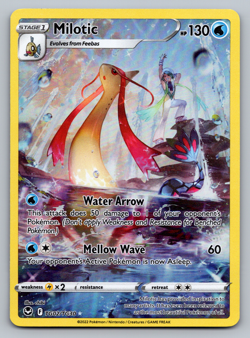 Milotic Pokemon Silver Tempest Trainer Gallery TG02/TG30 Character Rare NM - Image 1