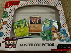 151 Poster Collection PROMO SET All 🌀 2 Double SWIRLS! Black Star Holo Cosmos - Image 1