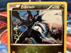 Pokemon Zekrom 64/108 Reverse Holo Rare Roaring Skies XY - Image 3