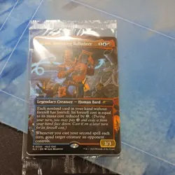 Bohn, Beguiling Balladeer Borderless Rare MtG Card SLX 30 SLD 1242 - Image 1