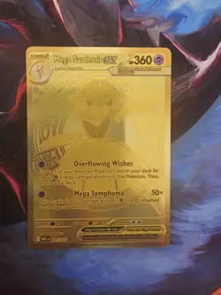 Pokemon Mega Gardevoir EX Full Art Holo Mega Hyper Rare Me01 187/132 - Image 1