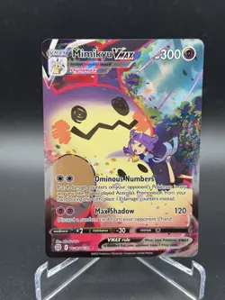 Pokemon Mimikyu VMAX Ultra Rare Full Art Holo TG17/TG30 Brilliant Stars - Image 1