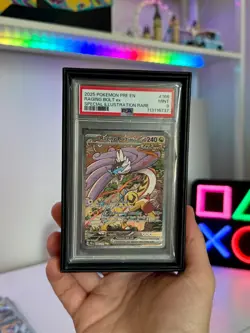 RAGING BOLT EX #166 | 2025 POKEMON PRE EN SPECIAL ILLUSTRATION RARE | PSA 9 - Image 1