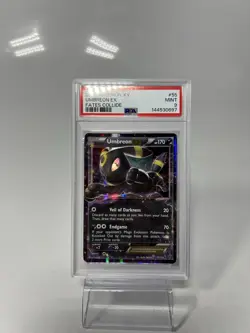 2016 POKEMON XY FATES COLLIDE #55 UMBREON EX PSA 9 - Image 1