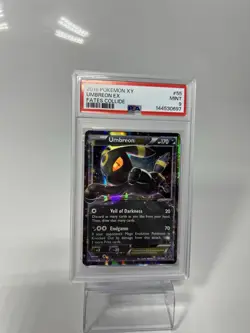 2016 POKEMON XY FATES COLLIDE #55 UMBREON EX PSA 9 - Image 3