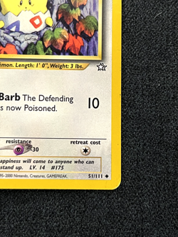 Pokemon TCG Togepi 51/111 Neo Genesis Regular Moderately Played - Image 5
