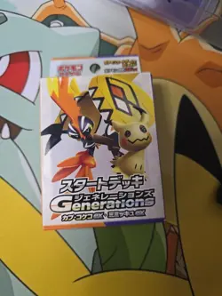 Pokemon Generations Tapu Koko ex & Mimikyu ex * Starter Deck * TCG JAPAN 2024 - Image 1