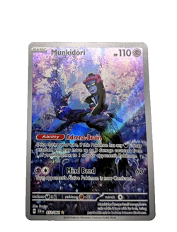 ✨ Pokemon Munkidori 072/064 IR | Shrouded Fable Illustration Rare | NM Holo - Image 1