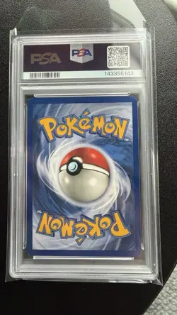 1999 POKEMON FOSSIL #5 GENGAR-HOLO PSA 7 - Image 2