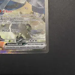 Pokemon Steven’s Metagross EX 289/217 SIR Mega Evolution Ascended Heroes NM - Image 5