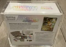 Pokemon TCG Prismatic Evolutions ETB Elite Trainer Box Brand New Factory Sealed - Image 2