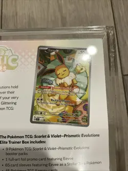 Pokemon TCG Prismatic Evolutions ETB Elite Trainer Box Brand New Factory Sealed - Image 5