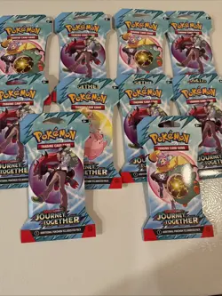 Pokemon Scarlet & Violet Journey Together Sleeved Booster 12-Pack Lot New Sealed - Image 1