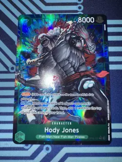 2024 ONE PIECE PRB01 EN HODY JONES ALTERNATE ART OP06 035 NM PREMIUM BOOSTER 1 - Image 1