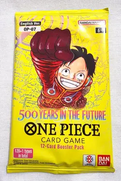 One Piece TCG OP-07 500 years in the future booster pack New/Sealed !! - Image 1