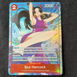 ONE PIECE Boa Hancock (Alternate Art) OP12-014 SR Foil Legacy of the Master - Image 1