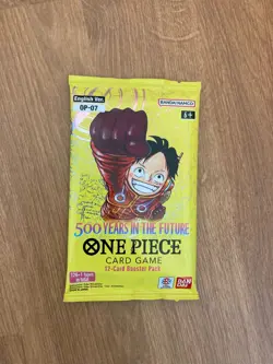 One piece Booster Pack OP-07 - 500 YEARS IN THE FUTURE - Sealed English - Image 1