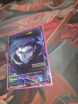 Union Arena Sung Jinwoo Release Event Winner Card Solo Leveling 016 Foil - Image 3