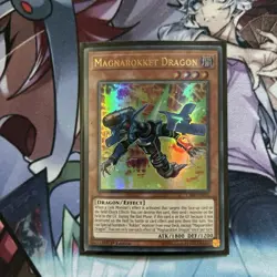Magnarokket Dragon Yugioh Monster Card The Best NM 1st ED CIBR UR - Image 1