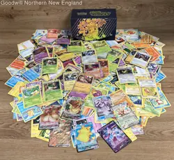 2.5LB Lot of Various Assorted Pokemon Cards TCG CCG in Collectible Box - Image 1